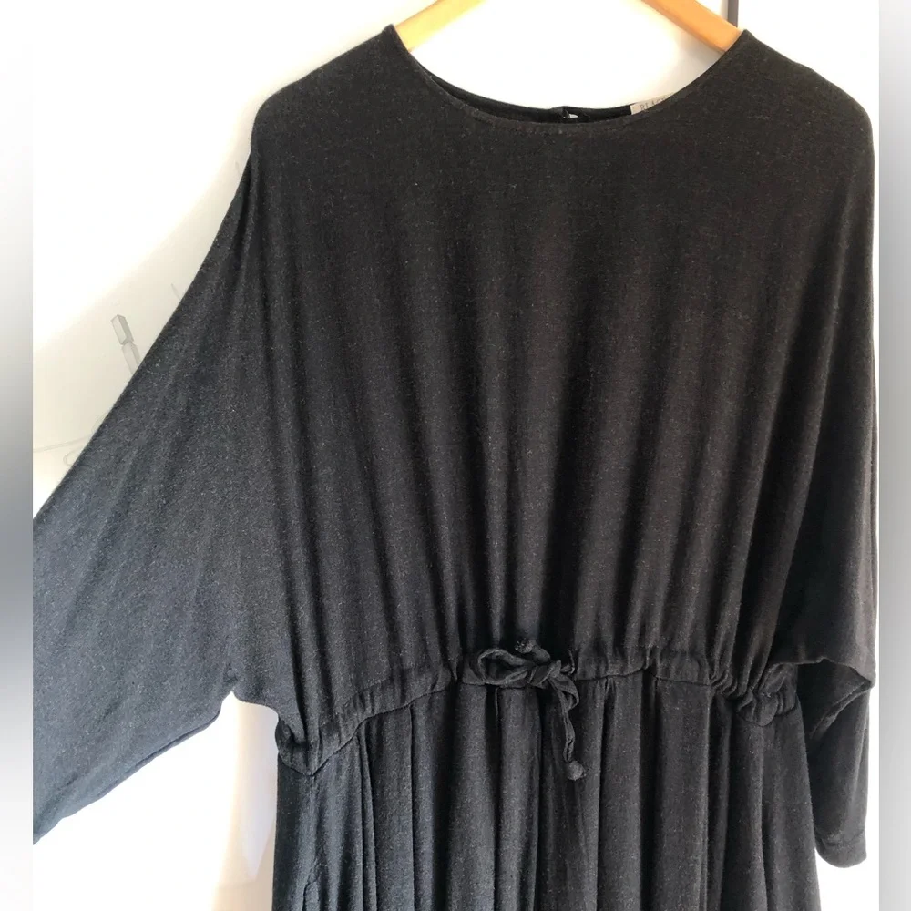 SOLD - Black Crane dress - Picture 9 of 9